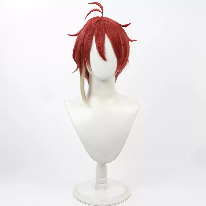 Devil Butler with Black Cat Fennesz Oswald Cosplay Wig