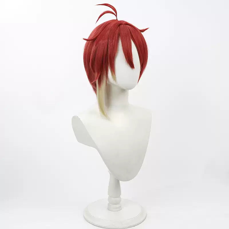 Devil Butler with Black Cat Fennesz Oswald Cosplay Wig