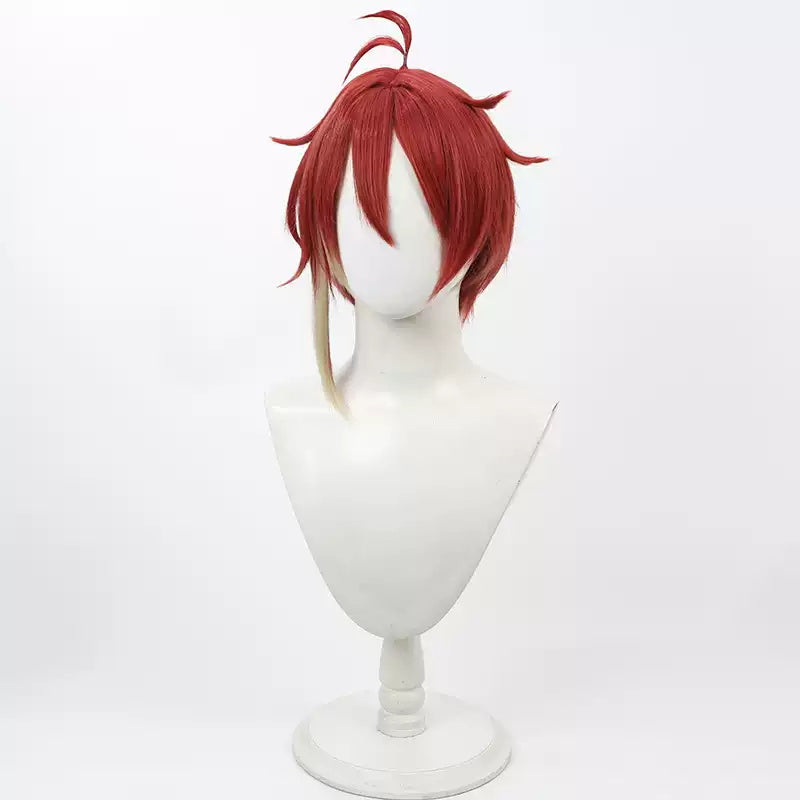 Devil Butler with Black Cat Fennesz Oswald Cosplay Wig