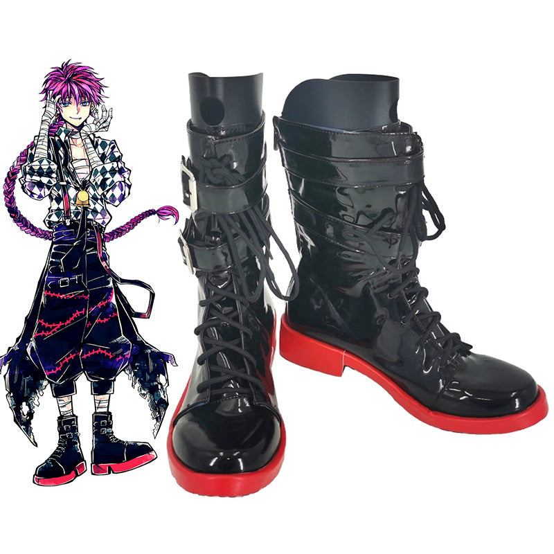 Devil Butler with Black Cat Lato Bacca Cosplay Shoes