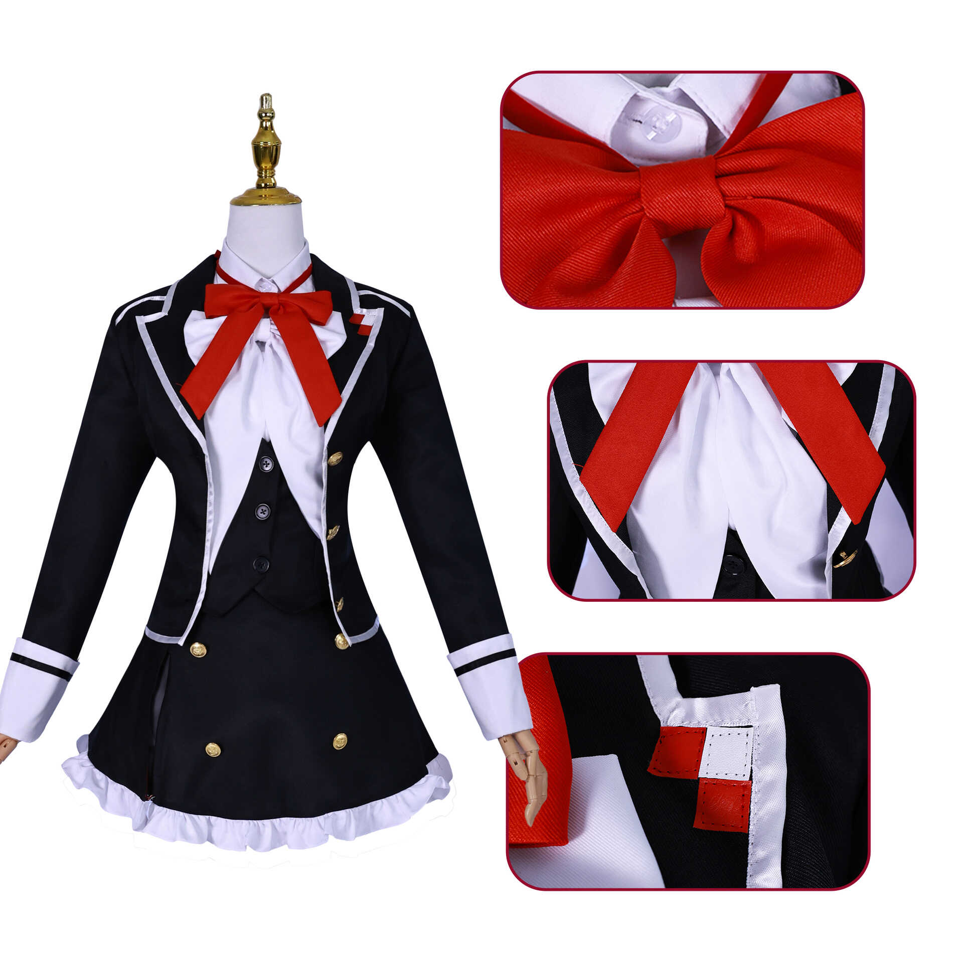 Diabolik Lovers Yui Komori Cosplay Costume