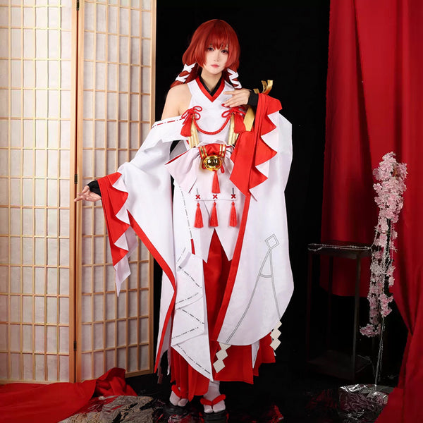 Dragon Raja Uesugi Erii Cosplay Costume