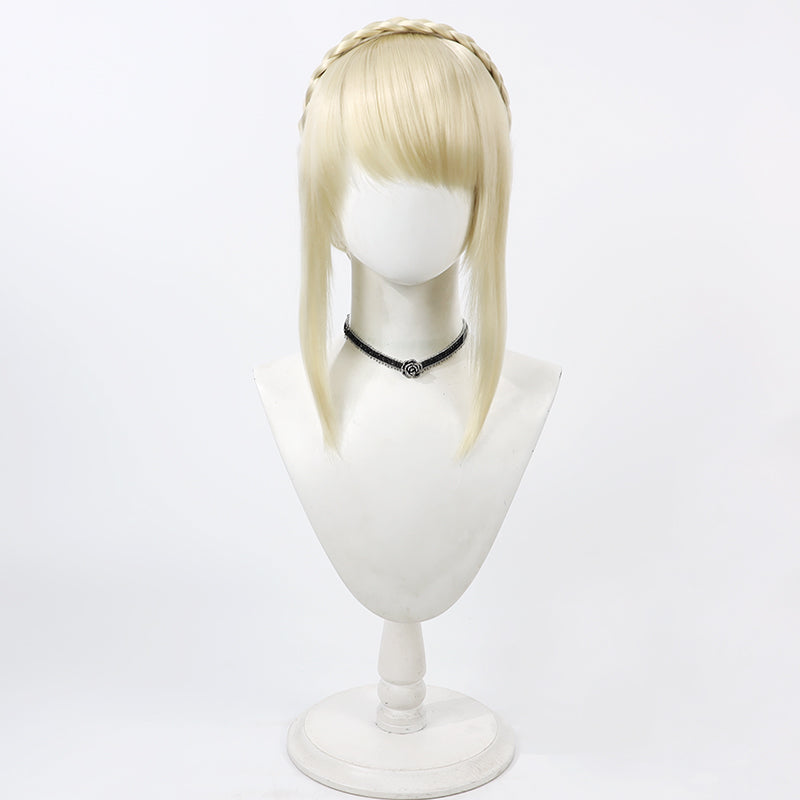 Elden Ring Needle Knight Leda Cosplay Wig