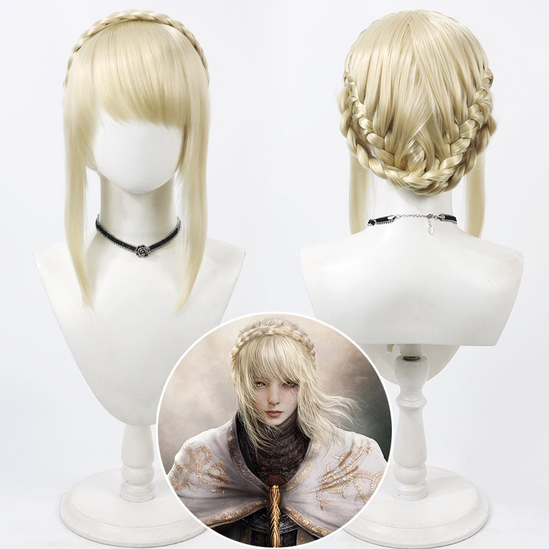 Elden Ring Needle Knight Leda Cosplay Wig