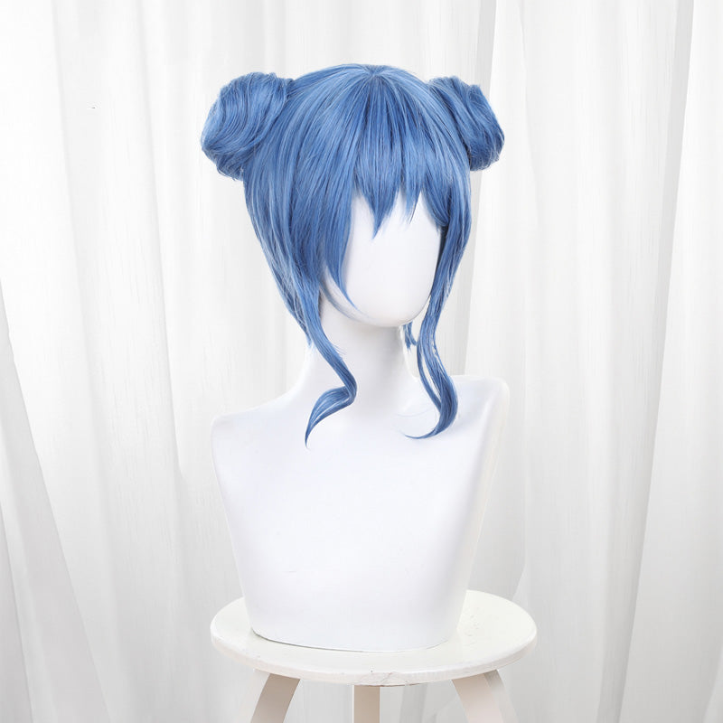 Fairy Tail X Animega 2023 Juvia Lockser China Dress Cheongsam Cosplay Wig