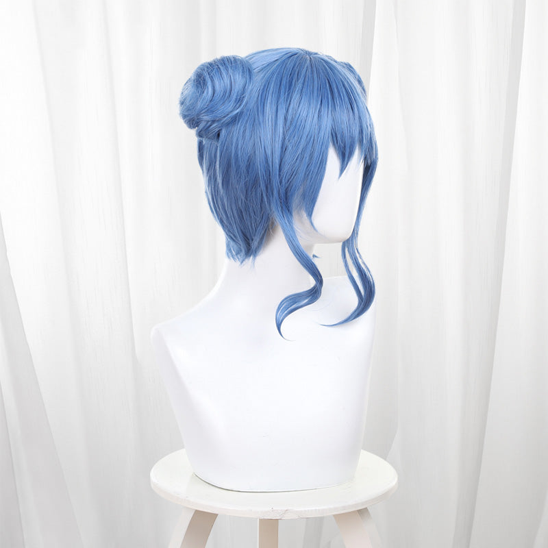 Fairy Tail X Animega 2023 Juvia Lockser China Dress Cheongsam Cosplay Wig