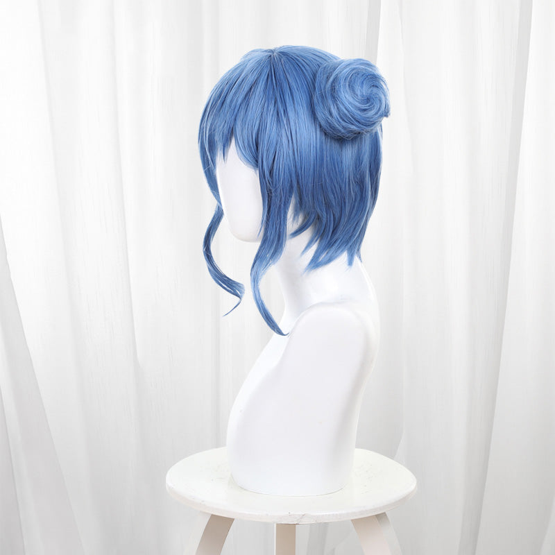 Fairy Tail X Animega 2023 Juvia Lockser China Dress Cheongsam Cosplay Wig