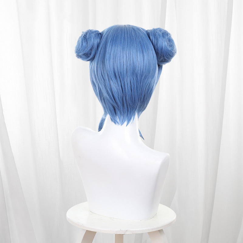 Fairy Tail X Animega 2023 Juvia Lockser China Dress Cheongsam Cosplay Wig