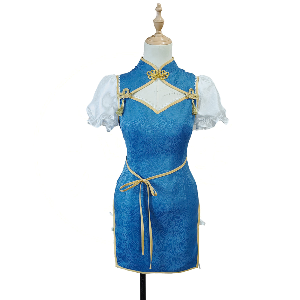 Fairy Tail X Animega 2023 Lucy Heartfilia China Dress Cheongsam Cosplay Costume