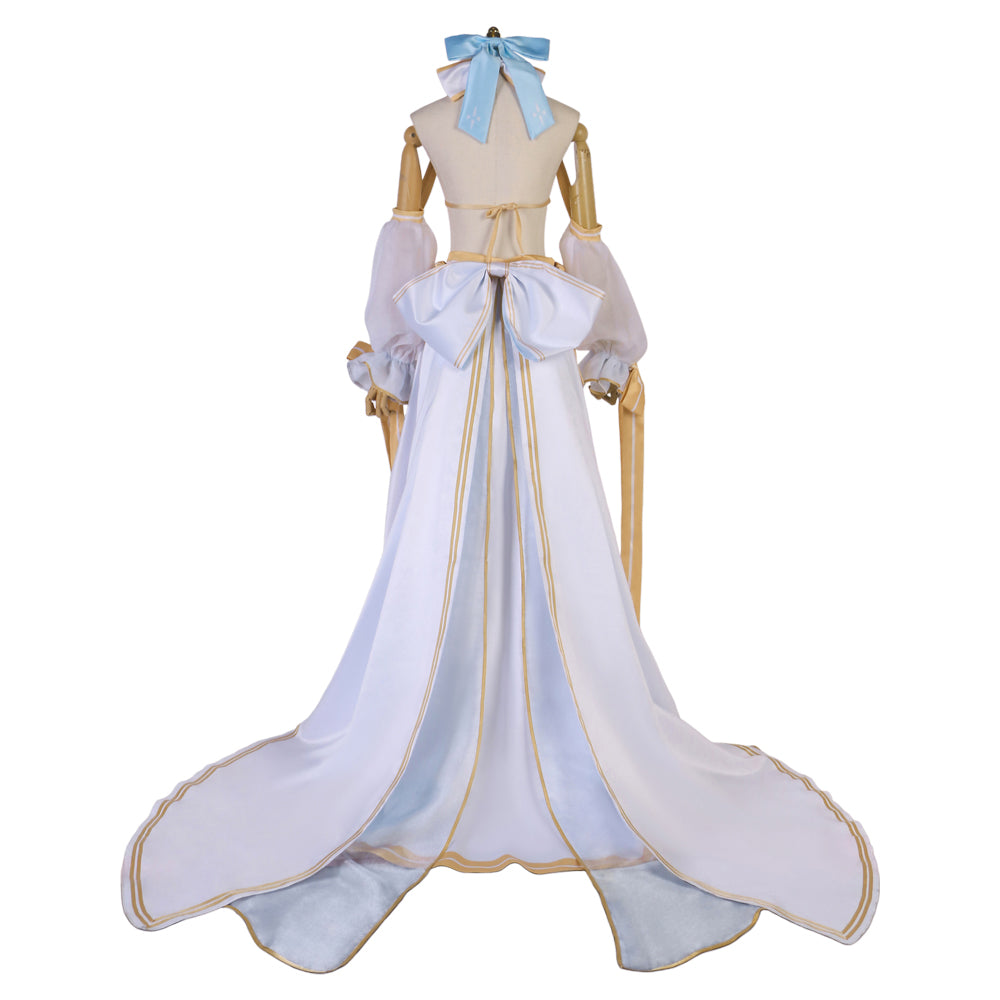 Fate Grand Order FGO Aesc the Rain Witch Beach Queen Morgan Tonelico the Savior Sprite 3 Cosplay Costume