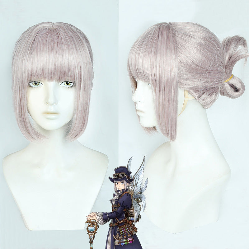 Fate Grand Order FGO Heroic Spirit Exhibition Attire Oberon Cosplay Wig