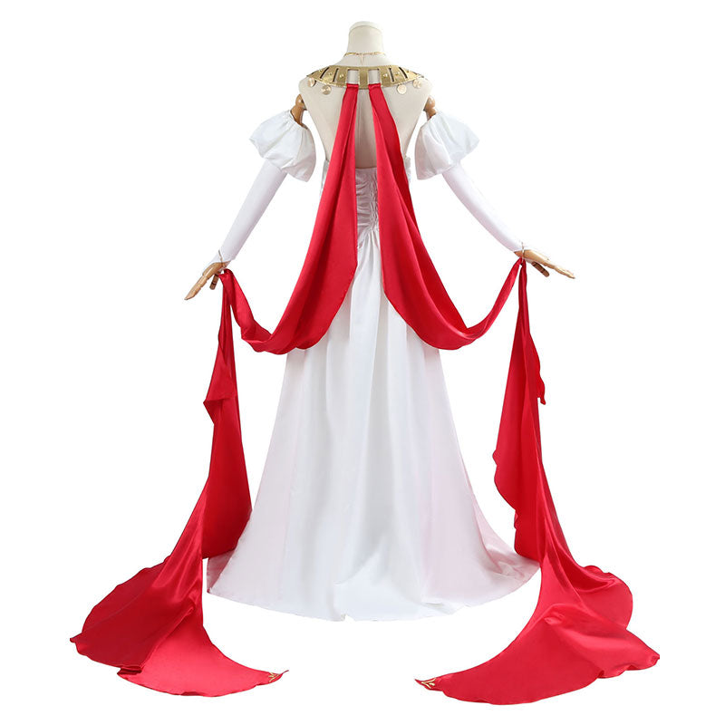 Fate Grand Order FGO Saber Caster Nero Claudius Formal Dress Cosplay Costume