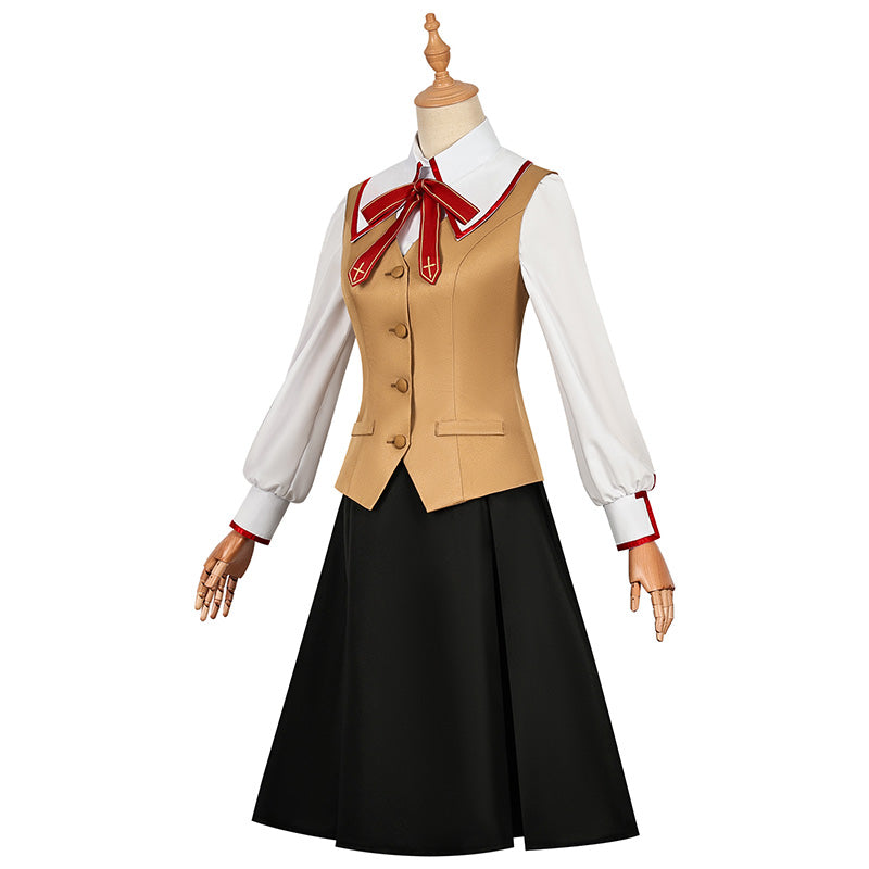 Fate Stay Night Rin Tohsaka Cosplay Costume