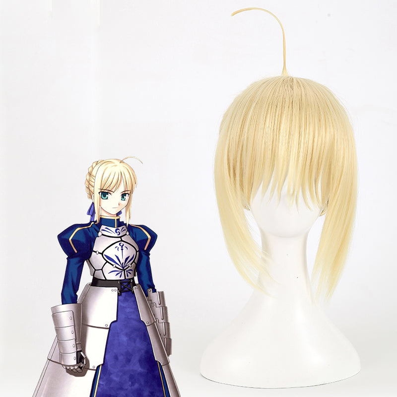 Fate Stay Night Saber Artoria Pendragon Cosplay Wig