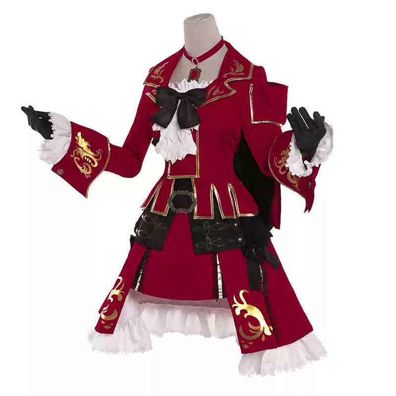 Final Fantasy XIV FF14 Shadowbringers Red Mage Cosplay Costume