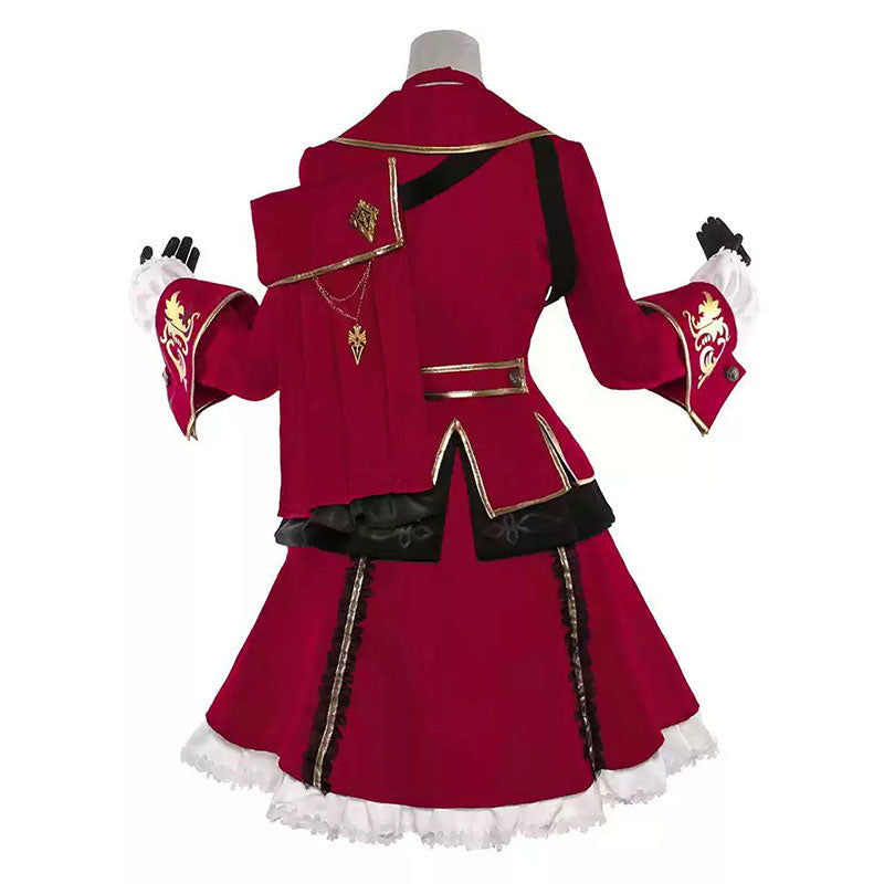 Final Fantasy XIV FF14 Shadowbringers Red Mage Cosplay Costume