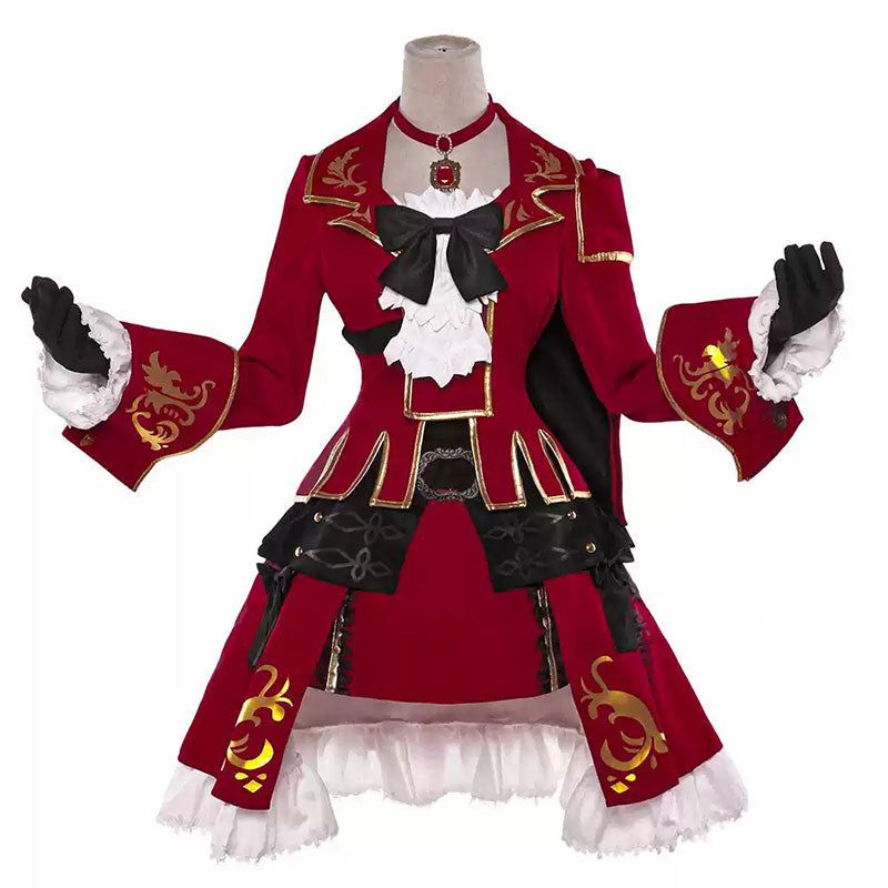 Final Fantasy XIV FF14 Shadowbringers Red Mage Cosplay Costume