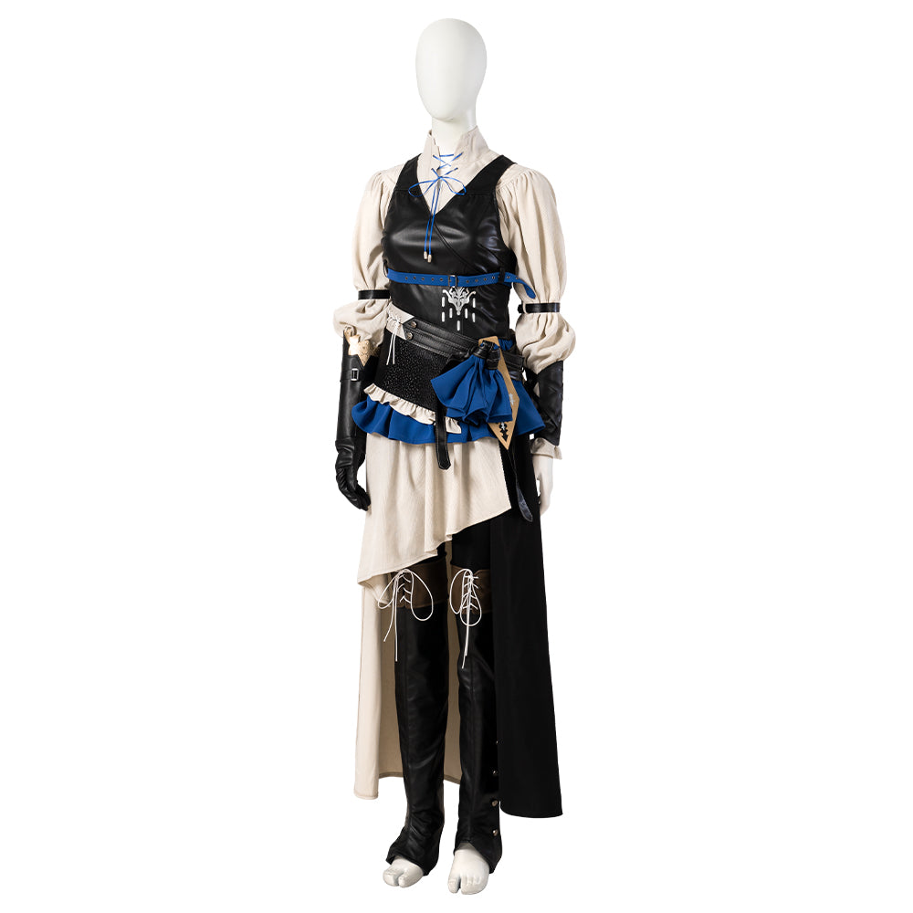 Final Fantasy XVI FF16 Jill Warrick Cosplay Costume - No Included Boot ...