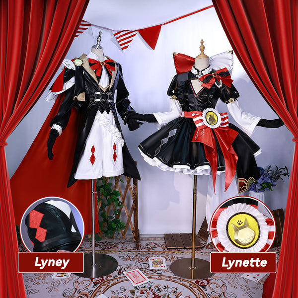 Genshin Impact  x KFC Collab Lynette Lyney Cosplay Costume