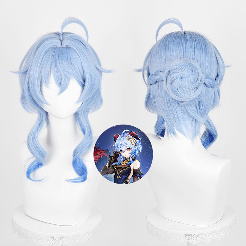 Genshin Impact Ganyu Twilight  Blossom Cosplay Wig