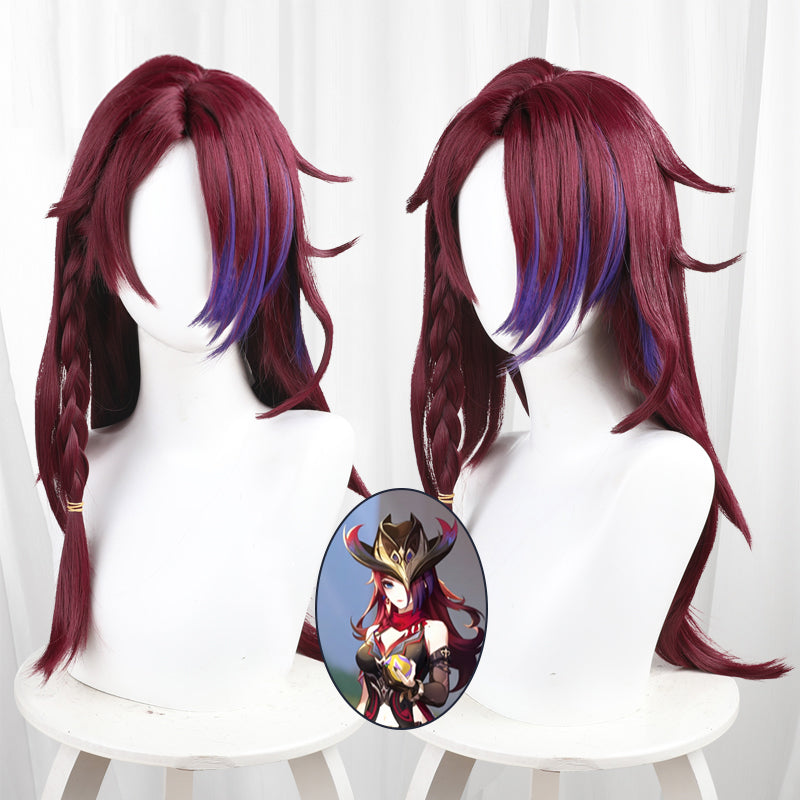 Genshin Impact Chasca Cosplay Wig