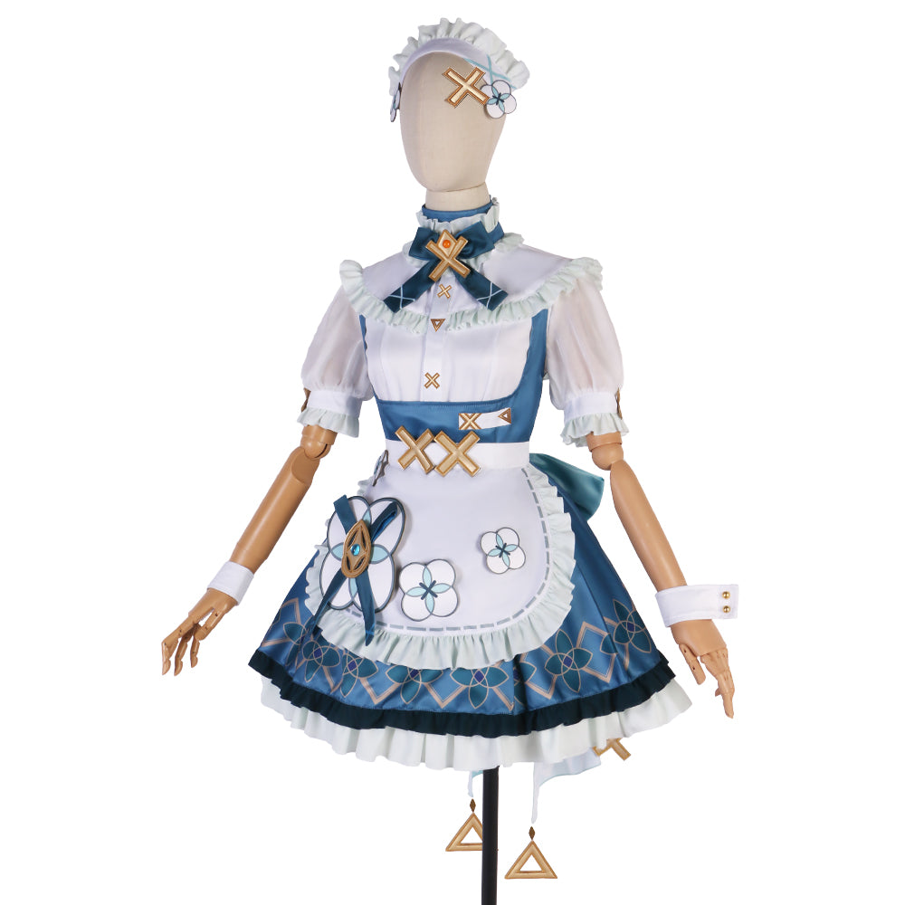 Genshin Impact Faruzan Maid Dress Cosplay Costume