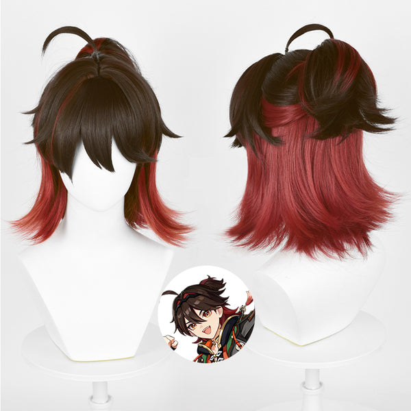 Genshin Impact Gaming Cosplay Wig