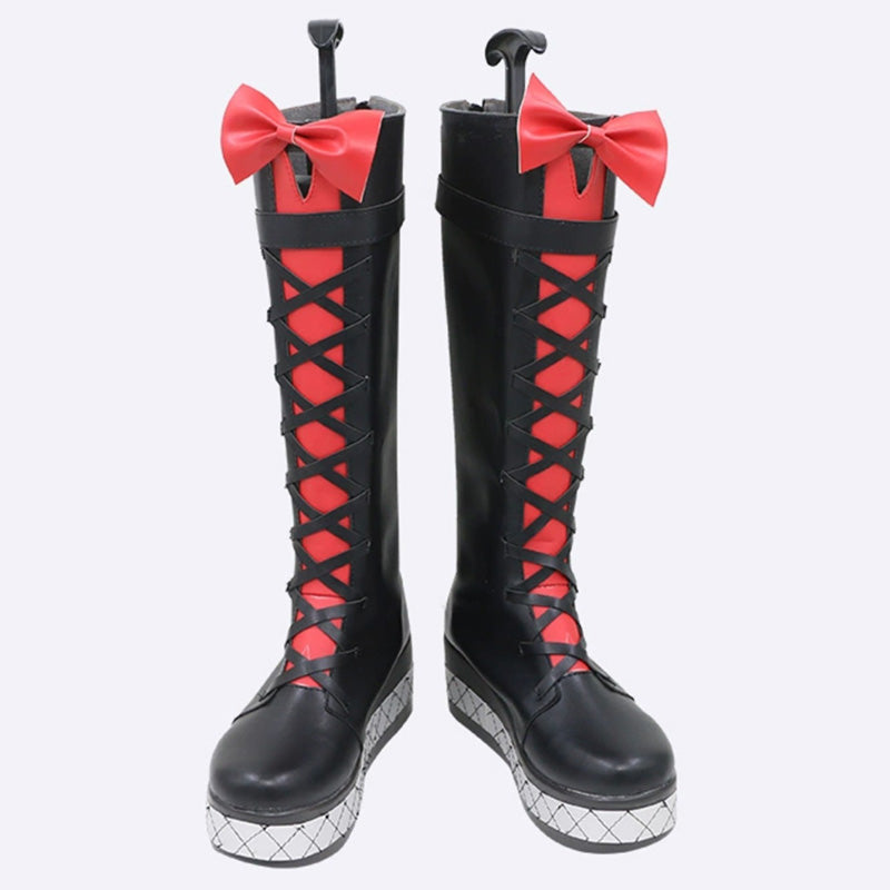 Genshin Impact Goth Girl Daily Meropide "M" Shoes Cosplay Boots
