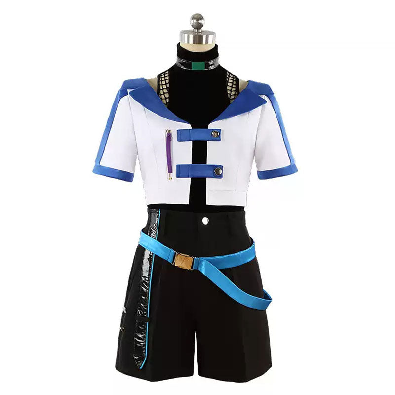 Genshin Impact HoYoFair2024 Flame Fusion Music and Art Festival Outfit The Wanderer Scaramouche Cosplay Costume