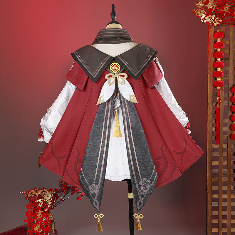 Genshin Impact Hu Tao Cherries Snow-Laden Cosplay Costume