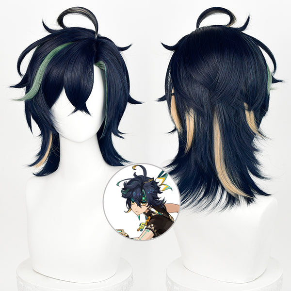 Genshin Impact Kinich Cosplay Wig