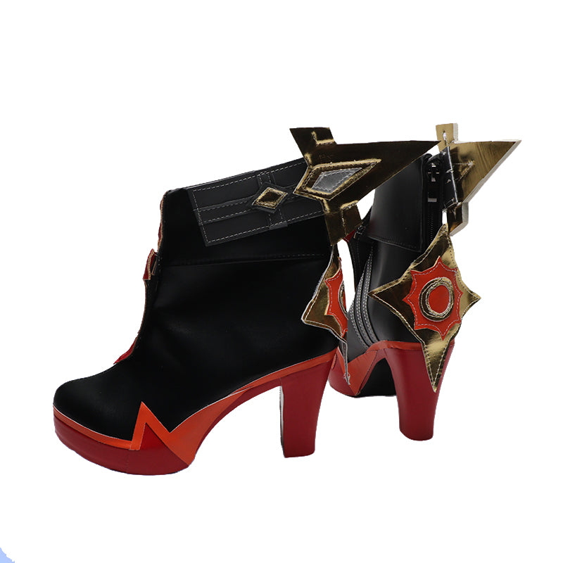 Genshin Impact Mavuika Cosplay Shoes