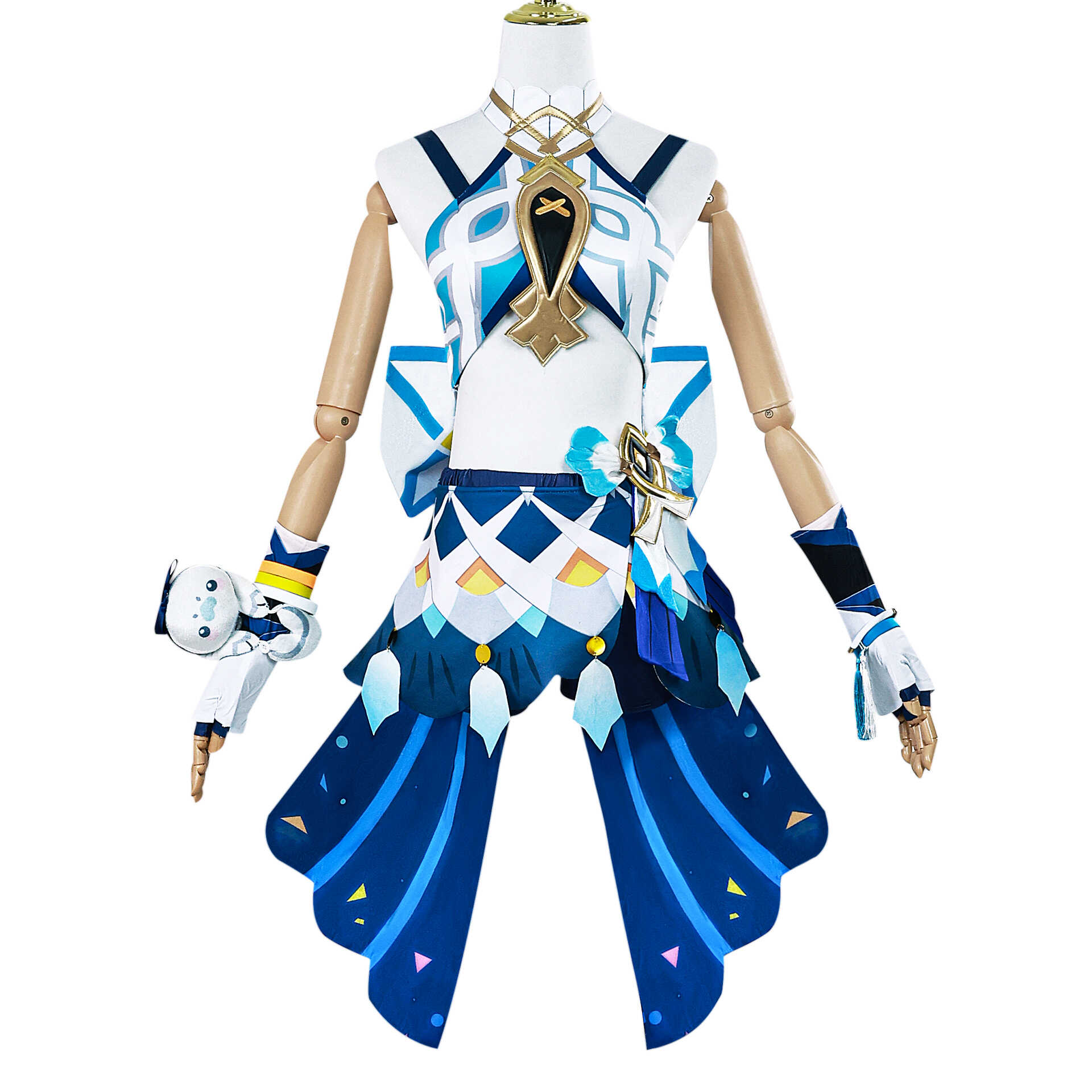 Genshin Impact Mualani B Edition Cosplay Costume