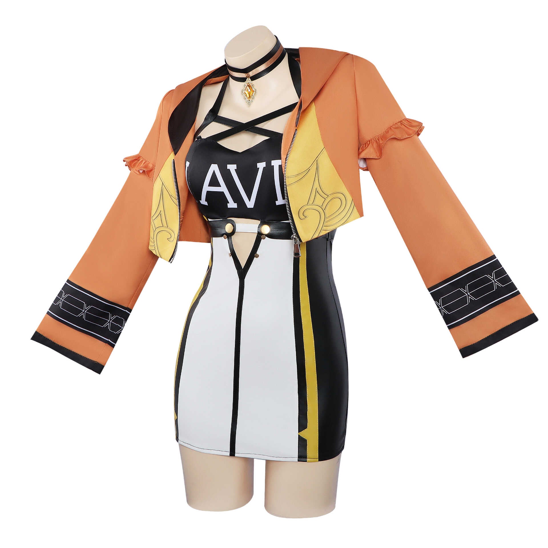 Genshin Impact Navia Race Queen Cosplay Costume