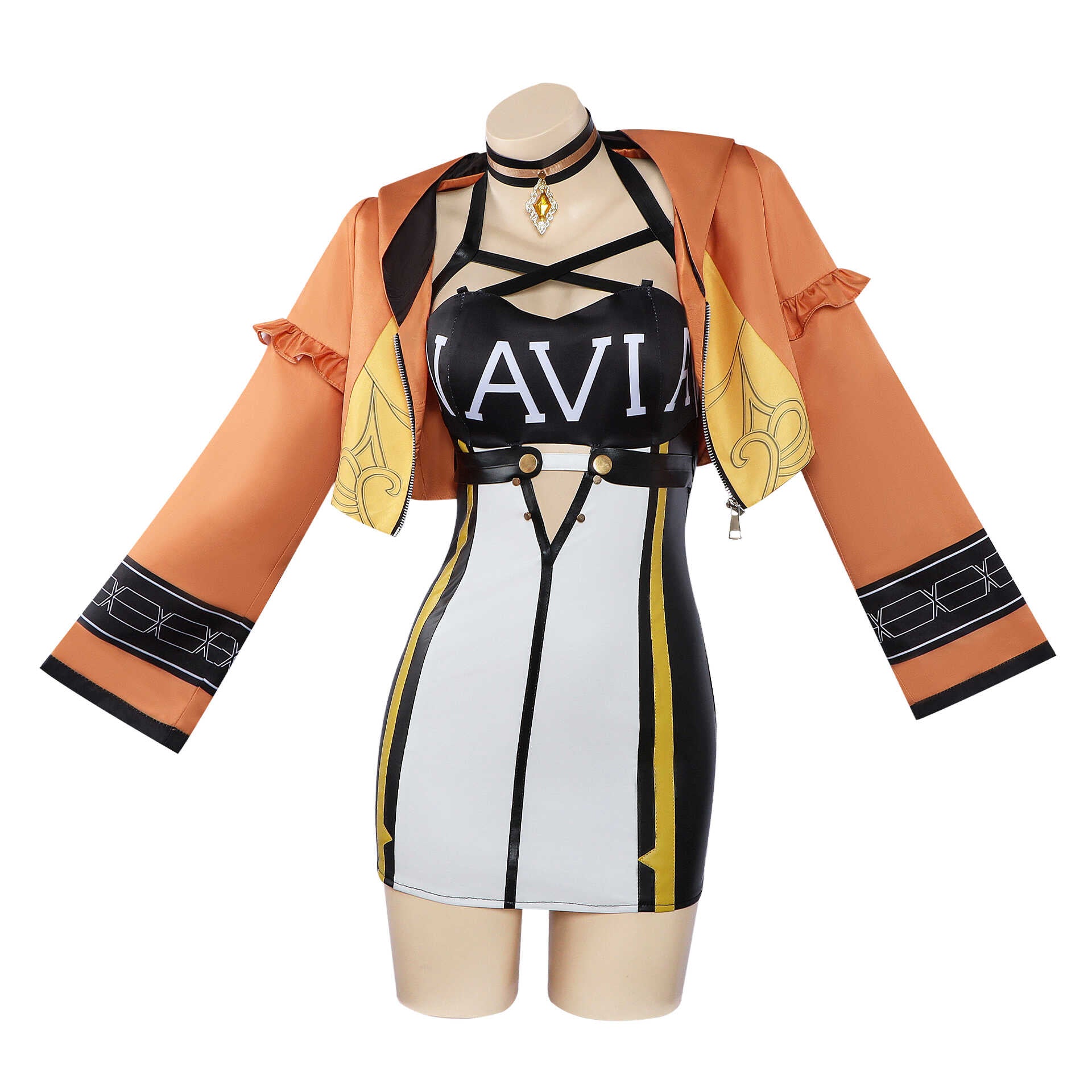 Genshin Impact Navia Race Queen Cosplay Costume