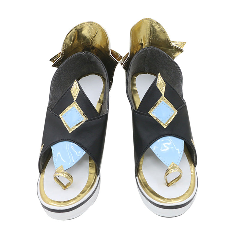 Genshin Impact Shen He Shenhe Cosplay Shoes