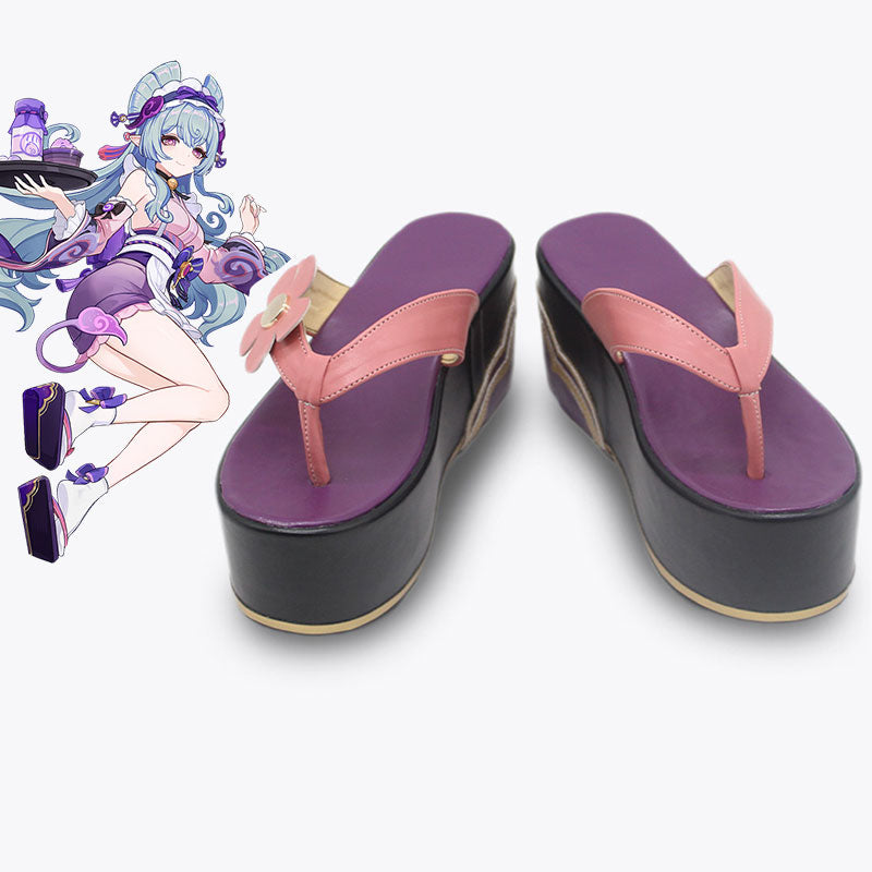 Genshin Impact Yumemizuki Mizuki Cosplay Shoes