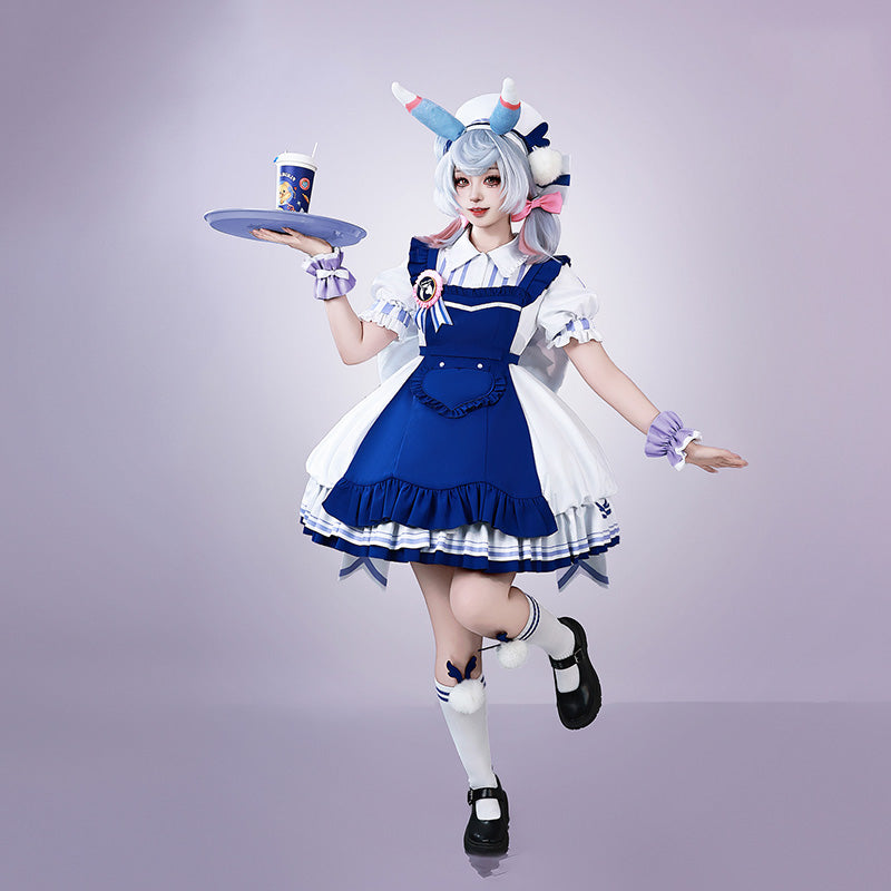 Genshin Impact x Luckin Coffee Collaboration Sigewinne Cosplay Costume