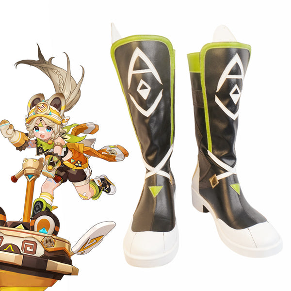 Genshin Impact Kachina Shoes Cosplay Boots