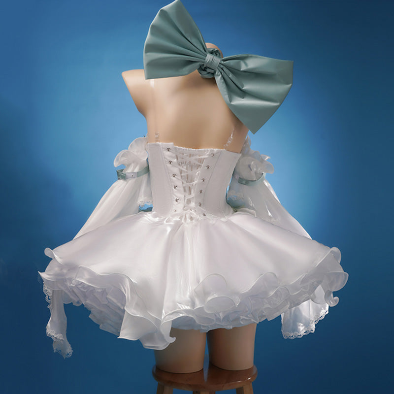 Genshin Impact Lynette Angel's Courtyard Douj Dress Cosplay Costume