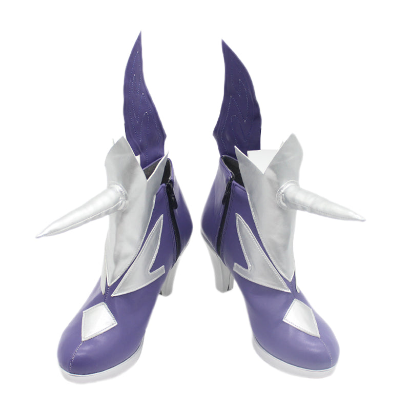 Genshin Impact Skirk Cosplay Shoes