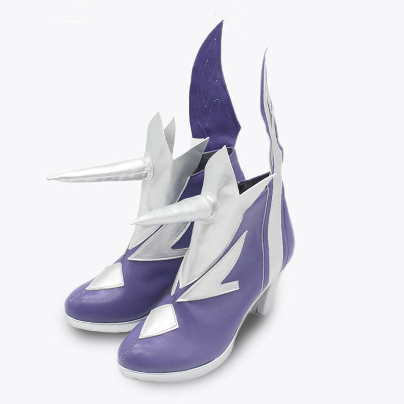 Genshin Impact Skirk Cosplay Shoes