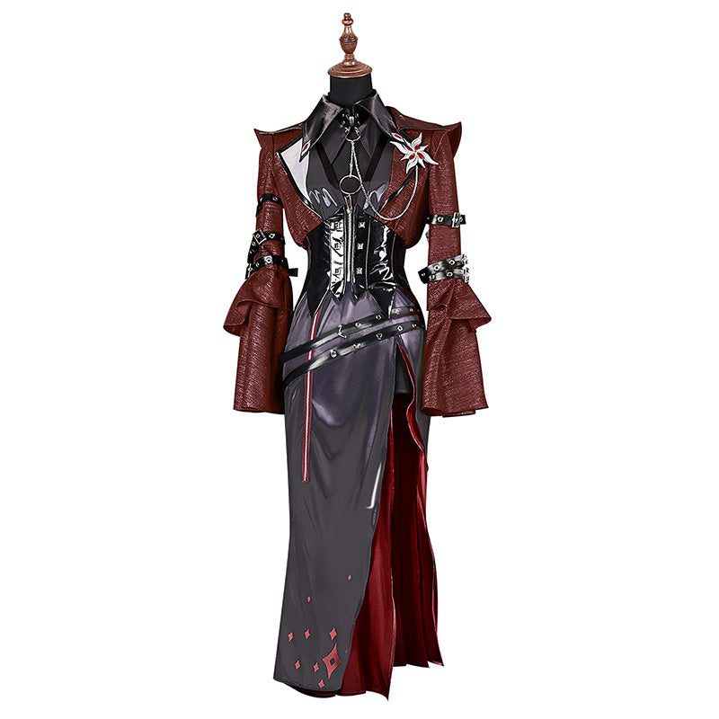 Genshin Impact The Eleven Fatui Harbingers The Knave The Servant Arlecchino The Knave Music Conce Concert Cosplay Costume