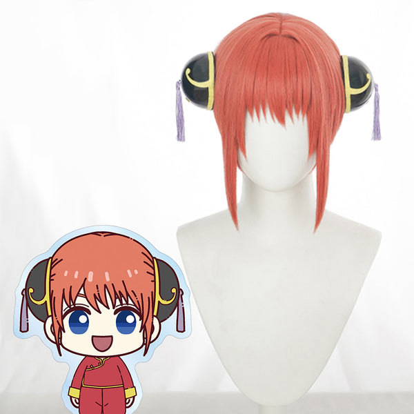 Gintama Kagura Cosplay Wig