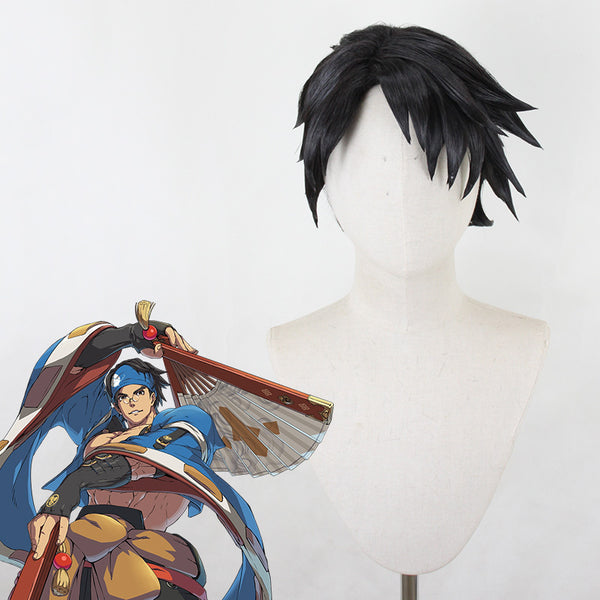 Guilty Gear STRIVE Anji Mito Cosplay Wig