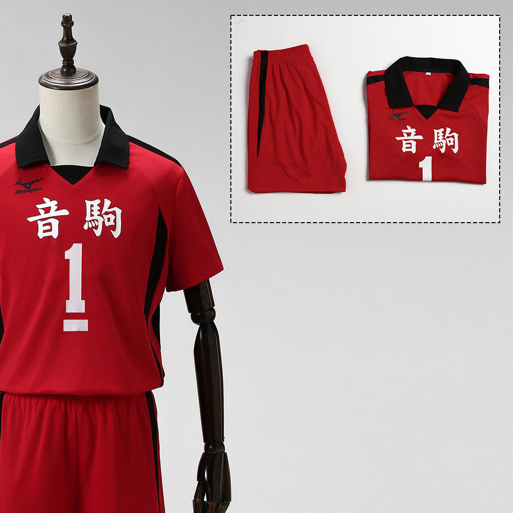 Haikyu!! Haikyuu Nekoma High Kenma Kozume Tetsurō Kuroo Tetsurou Kuroo Sportswear Cosplay Costume