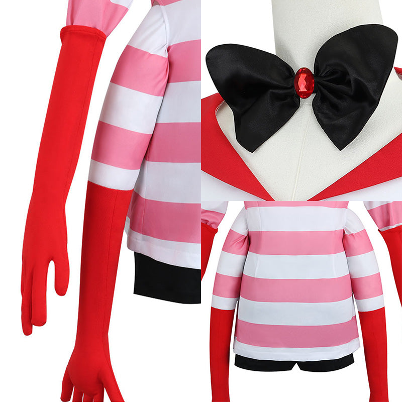 Hazbin Hotel Angeldust Angel Dust Cosplay Costume