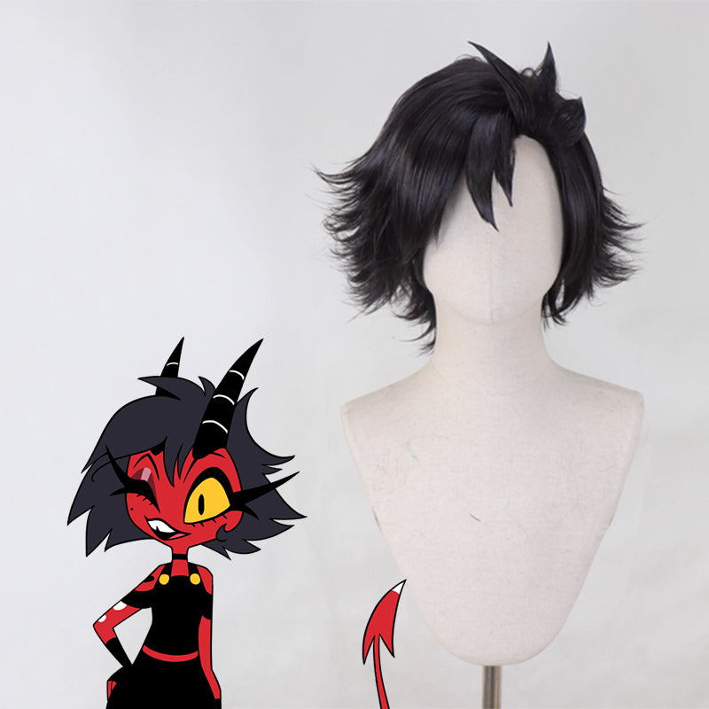 Hazbin Hotel Helluva Boss Millie Cosplay Wig