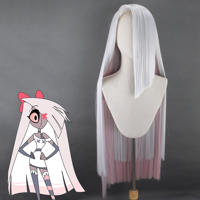 Hazbin Hotel Vaggie Cosplay Wig