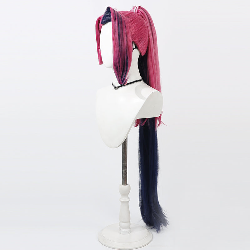 Hazbin Hotel Velvette Cosplay Wig